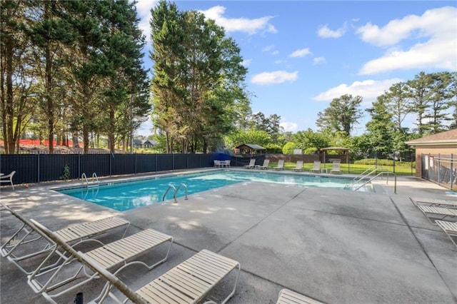 2350 Twelvestones Dr, Roswell, GA 30076 - community pool featuring a patio area