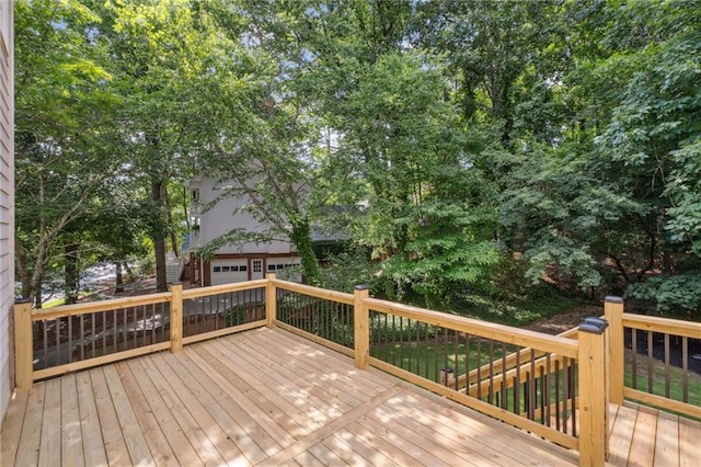 2350 Twelvestones Dr, Roswell, GA 30076 - view of wooden deck