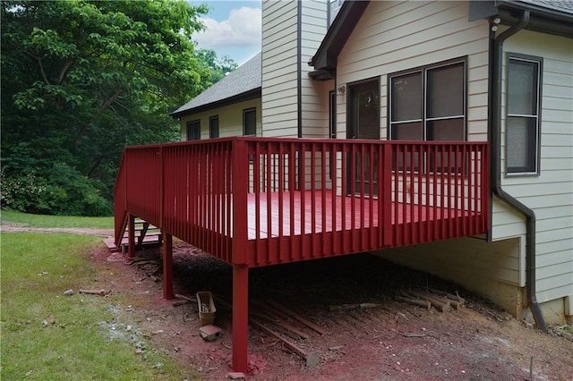 655 Golden Meadows Ln, Suwanee, GA 30024 - wooden deck featuring a yard