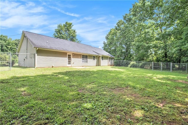 60 Cypress Dr, Covington, GA 30016 - rear view of property featuring a gate and a fenced backyard