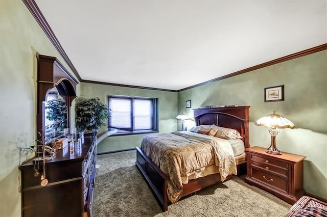 68 Montre Sq NW, Atlanta, GA 30327 - bedroom featuring carpet flooring and ornamental molding
