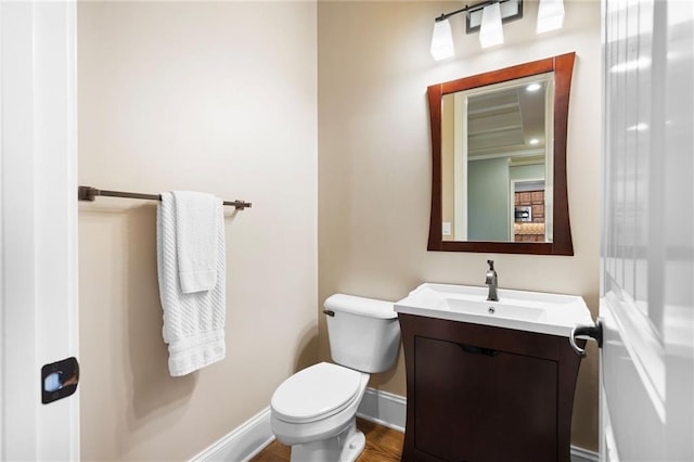 2260 Falkirk Pointe Dr, Marietta, GA 30062 - half bathroom featuring toilet and vanity