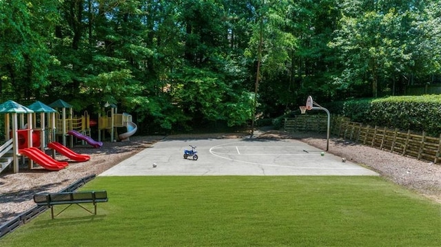1410 Kingfield Dr, Johns Creek, GA 30005 - view of basketball court with community basketball court