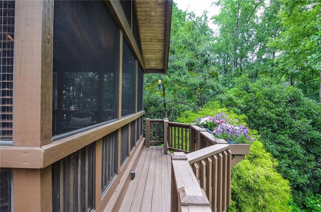 4366 Cedar Wood Dr SW, Lilburn, GA 30047 - view of deck