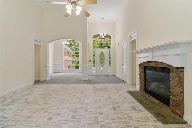 240 Huiet Dr, Mcdonough, GA 30252 - unfurnished bedroom with light colored carpet, baseboards, a closet, and a ceiling fan