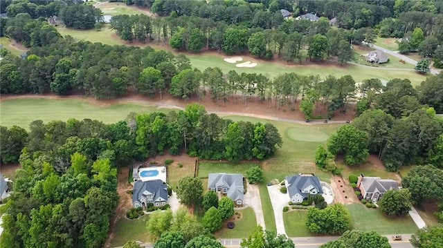 240 Huiet Dr, Mcdonough, GA 30252 - view of property location with a local golf course, nearby suburban area, and a tree filled landscape