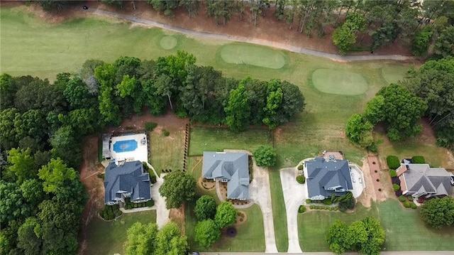 240 Huiet Dr, Mcdonough, GA 30252 - aerial view of property and surrounding area with a golf course and nearby suburban area