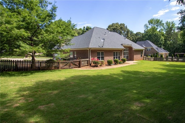 240 Huiet Dr, Mcdonough, GA 30252 - back of property with brick siding