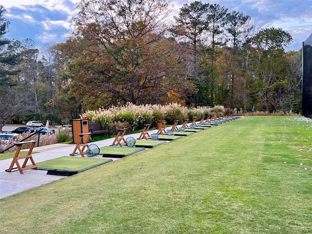 8710 Mount Rushmore Dr, Johns Creek, GA 30022 - surrounding community featuring a lawn