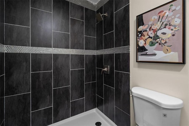 35 Lady Morgan Ln, Dallas, GA 30157 - bathroom featuring a tile shower and toilet