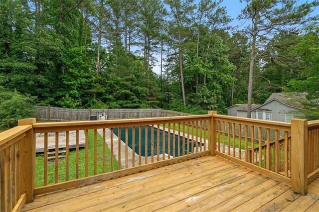 35 Lady Morgan Ln, Dallas, GA 30157 - wooden terrace with view of scattered trees