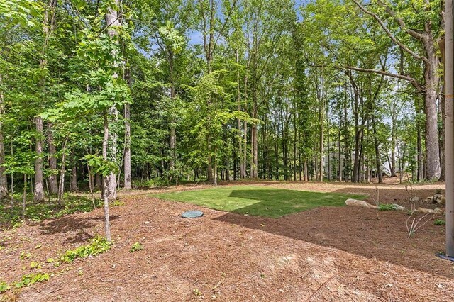 135 Cedarwood Ln, Roswell, GA 30075 - wooden terrace featuring an outdoor hangout area and ceiling fan
