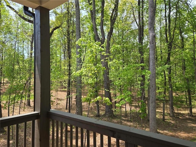 view of deck