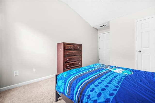 1622 Honeysuckle Path, Conyers, GA 30012 - carpeted bedroom with vaulted ceiling and baseboards