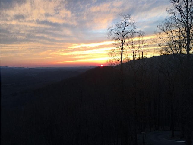 view of mountain view