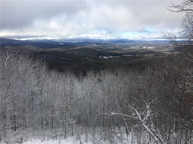 view of mountain view