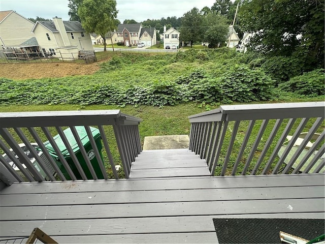 5768 Windgate Ln, Lithonia, GA 30058 - deck featuring a residential view