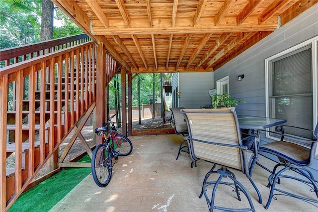 view of patio / terrace