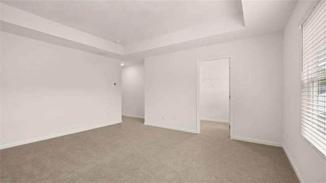 364 Sound Cir, Stockbridge, GA 30281 - carpeted spare room featuring a tray ceiling