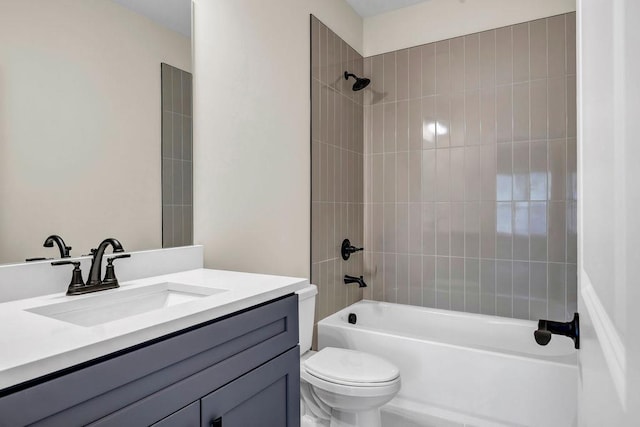 125 Drummond Pl, Covington, GA 30014 - full bath featuring tub / shower combination, toilet, and vanity