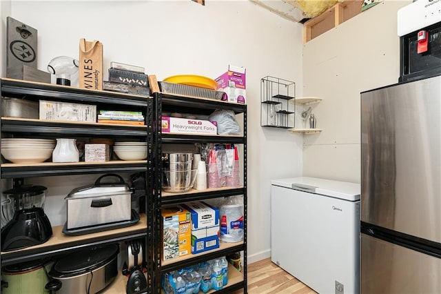 view of pantry