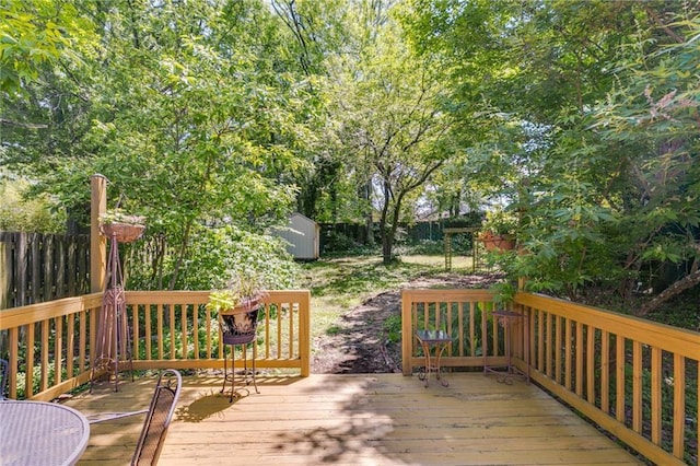 1405 May Ave SE, Atlanta, GA 30316 - view of wooden terrace