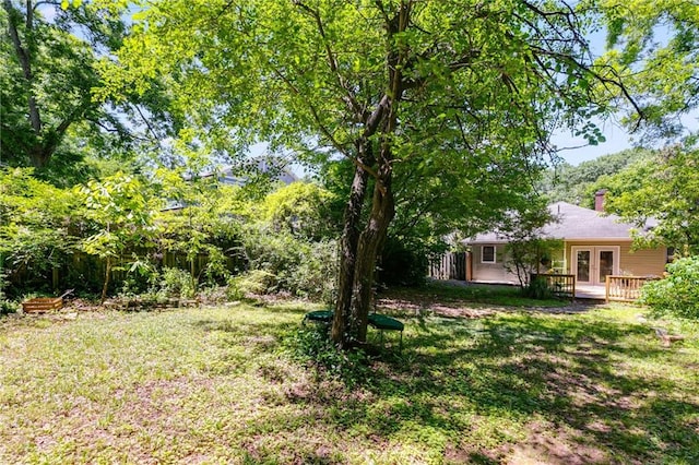 1405 May Ave SE, Atlanta, GA 30316 - view of green lawn with french doors