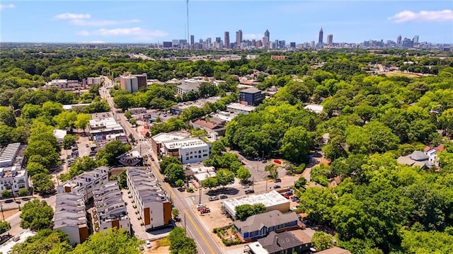 1405 May Ave SE, Atlanta, GA 30316 - drone / aerial view of city skyline