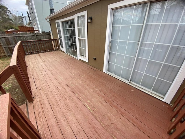 6448 Charter Way, Lithonia, GA 30058 - deck featuring fence