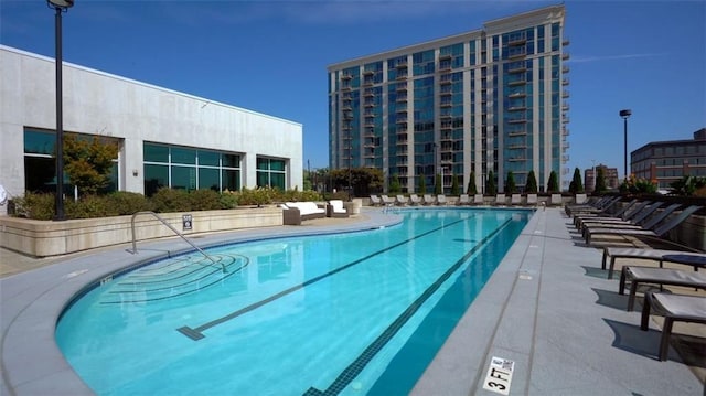 view of community pool