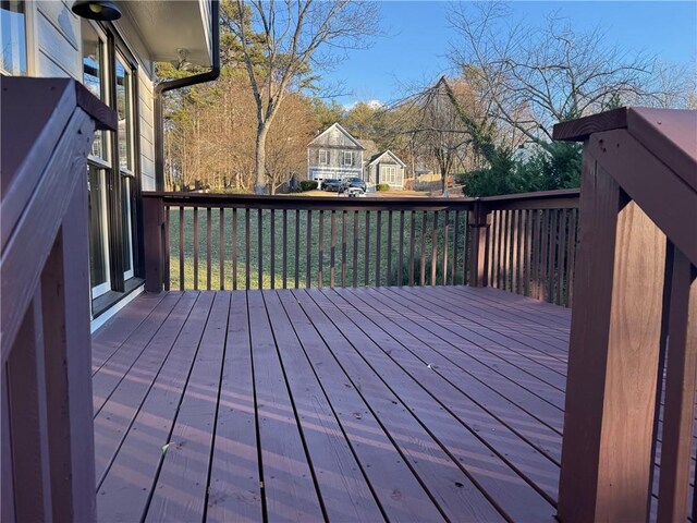 view of deck