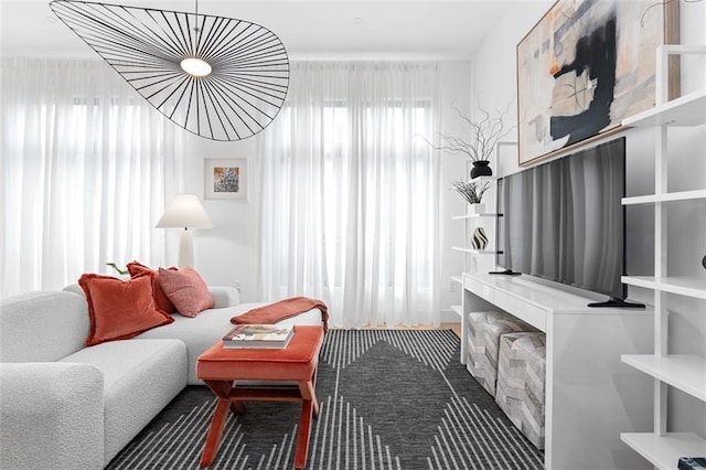 567 Ponce De Leon Ave NE Unit 614, Atlanta, GA 30308 - living room featuring a fireplace