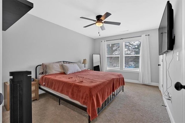 40 Crayton St, Rockmart, GA 30153 - bedroom featuring light colored carpet and a ceiling fan