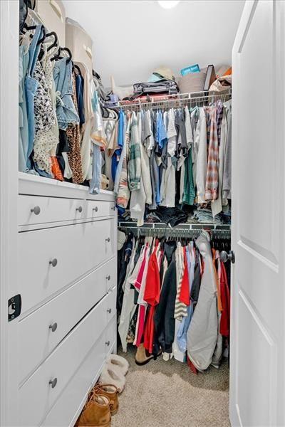 40 Crayton St, Rockmart, GA 30153 - spacious closet with carpet flooring