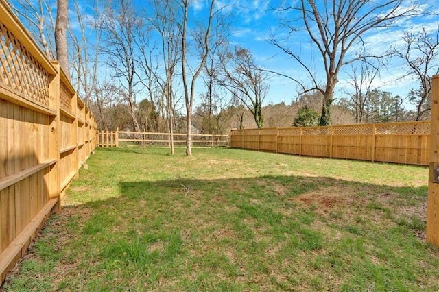 40 Crayton St, Rockmart, GA 30153 - view of fenced backyard