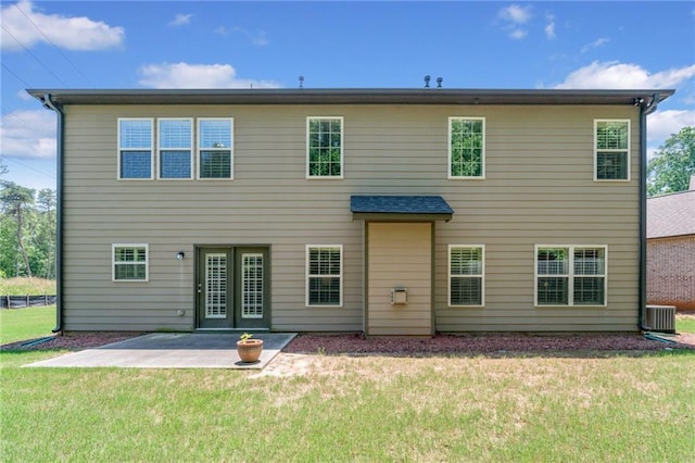 5285 Winflow Way, Suwanee, GA 30024 - rear view of property featuring a patio area and a yard