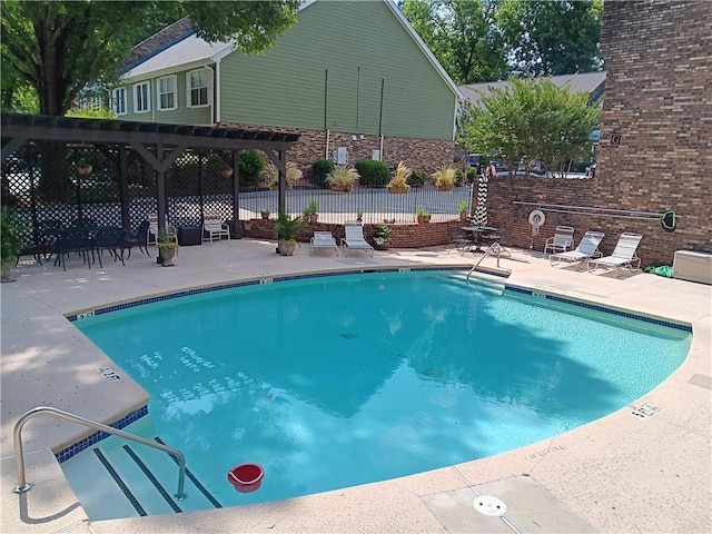 307 Adair St Unit 7-E, Decatur, GA 30030 - community pool with a patio area