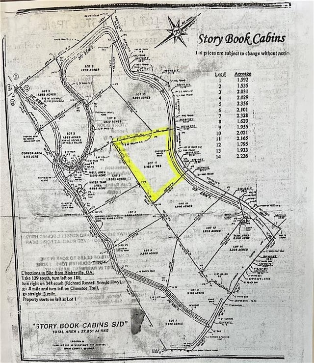 02.17 Choestoe Trl, Blairsville GA, 30512 land for sale