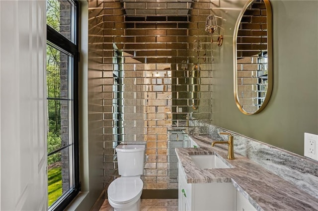 4235 Drew Campground Rd, Alpharetta, GA 30004 - bathroom with vanity and toilet