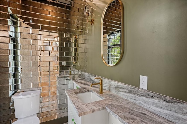 4235 Drew Campground Rd, Alpharetta, GA 30004 - half bath featuring vanity and toilet