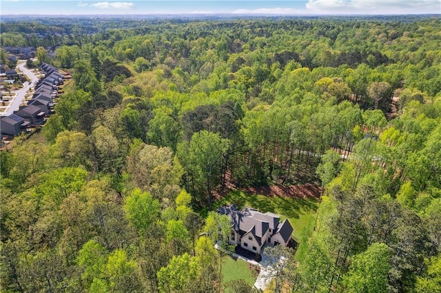 4235 Drew Campground Rd, Alpharetta, GA 30004 - drone / aerial view of a heavily wooded area