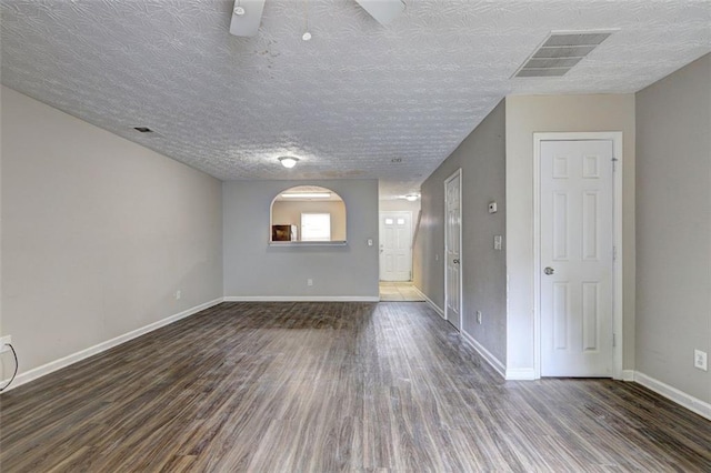 3216 Panthers Trce, Decatur, GA 30034 - spare room with ceiling fan, baseboards, visible vents, and wood finished floors
