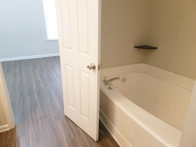 3216 Panthers Trce, Decatur, GA 30034 - bathroom featuring a bath and wood finished floors