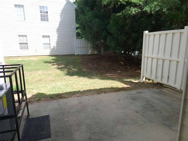3216 Panthers Trce, Decatur, GA 30034 - view of yard with fence and a patio area