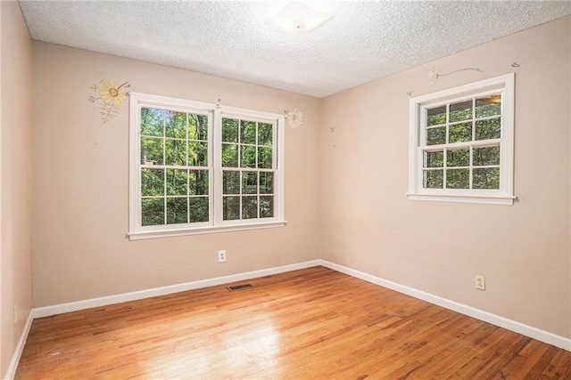 178 Garrison St, Homer, GA 30547 - unfurnished room with plenty of natural light, wood finished floors, and a textured ceiling