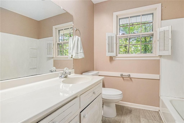 178 Garrison St, Homer, GA 30547 - full bathroom featuring vanity and a tub
