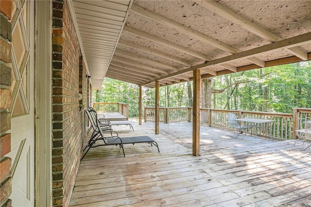 178 Garrison St, Homer, GA 30547 - view of deck