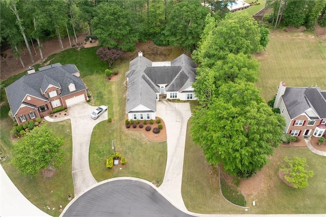 drone / aerial view