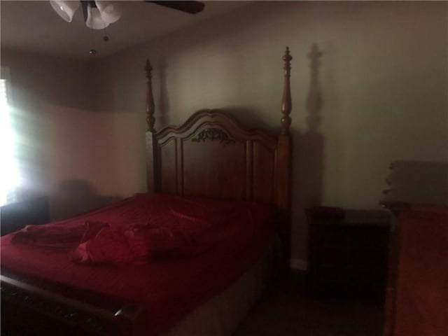 4744 Chickasaw Way SE, Acworth, GA 30102 - bedroom featuring a ceiling fan