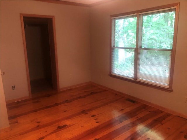 4744 Chickasaw Way SE, Acworth, GA 30102 - spare room featuring hardwood / wood-style floors